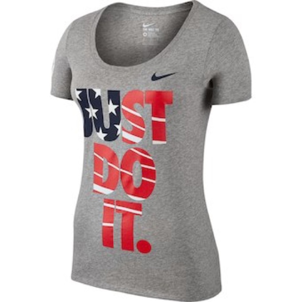 Team USA NIKE Just Do It Flag Shirt